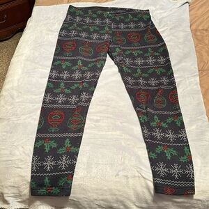 Faded Glory winter leggings size L (12-14) good condition worn a few times times